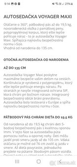 Autosedačka ZOPA VOYAGER 360 - 6