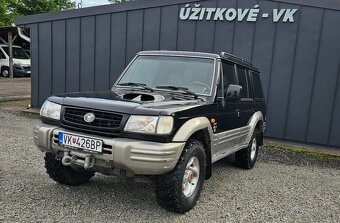 Hyundai Galloper 2.5td 4x4 7 Miest Ťažné- Naviják - 6