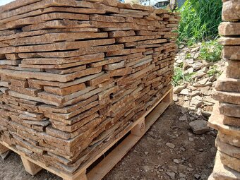 Štiepenie kameň pieskovec - 6