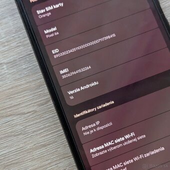 Google Pixel 6a Chalk (biely) - REZERVOVANÝ - 6