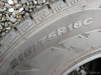 Predám zimné pneumatiky 2 ks NEXEN  215/75 R16 C 116/114 R. - 6