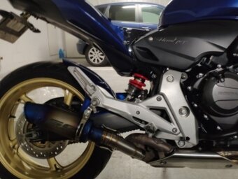 Športový  ladený  univerzálny  moto  výfuk  Nový   Nerezový - 6