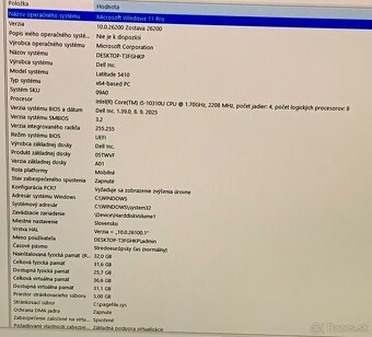 Dell latitude 5410 i5 32RAM 1TB SSD - 6
