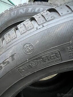 Zimné pneumatiky dunlop 245/50R18 run flat - 6