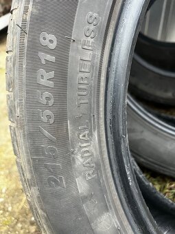Predám pneumatiky 215/55 r18 letné - 6