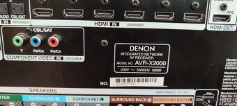 Receiver DENON AVR X2000 - 6