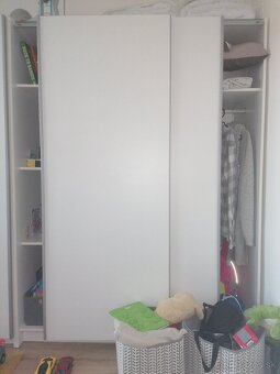 Krásne biele skrine do spálne, detskej izby, aj do predsiene - 6