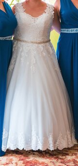 Svadobné šaty 44-52 - 6