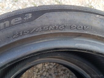 215/45 r16 letné pneumatiky 2ks Hankook - 6