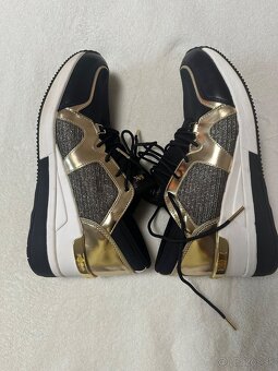 Sneakersy zlato-čierne zn. Michael Kors originál - 6