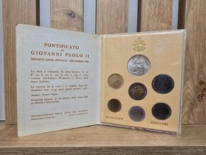 VATIKAN SADY 1979- 2001 JAN PAVOL II. BU 500 a 1000 lira AG - 6