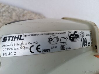 Kosačka Stihl FS 40 - 6