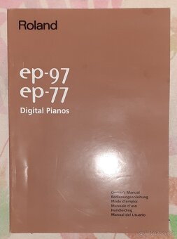 Predám manuály DOD, Roland, KORG - 6