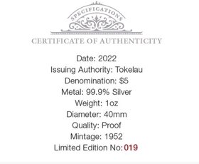 KRÁĽOVNÁ ALŽBETA II. - 1oz ROK 1952 - 6