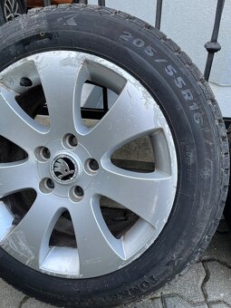 Elektróny originál škoda so zimnými pneu - 6