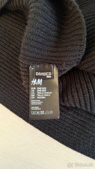 Čierne upletove pončo H&M - 6