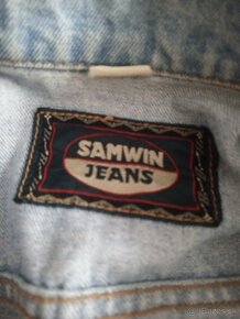SAMWIN vintage džínsová bunda - 6