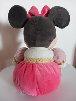 Plyšová sediaca myška Minnie, nehraná - výška 32 cm - 6