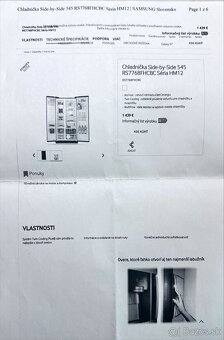 Americka chladnicka s mraznickou a vyrobnikom ladu Samsung - 6