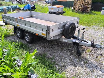 Brzdený prívesný vozík Agados VZ 33. Celková max 2700kg. - 6