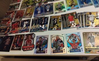 Zberateľské kartičky futbalových hračou match atack - 6