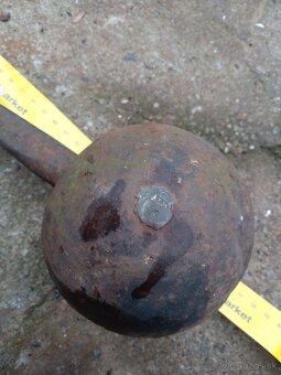 4kg závažie dlabačka - 6