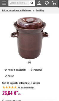 Sud na kapustu 5L - 6