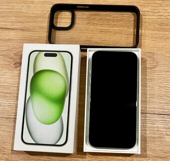 iPhone 15 Green BATERIE 100% TOP - 6