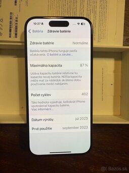 Predám iPhone 15 Pro 512GB - 6