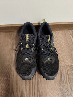 Asics 46 - pánske čierne tenisky - 6