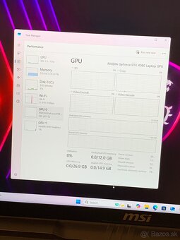 MSI Vector 16HX (i9, RTX 4080) - 6