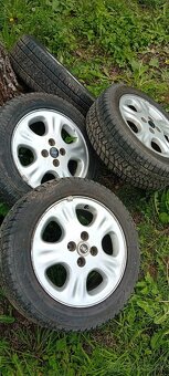 Predám 4x ALU disky obuté. - 6