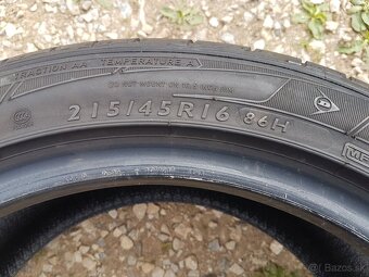 215/45 r16 letné pneumatiky 4ks Dunlop - 6