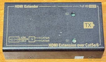 HDMI Extender Cat5e/6-568B Full- HD -1080p 3D - 6