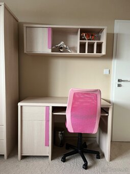 Kompletná izba pre dieťa/študenta – Výrobca Black Red White - 6