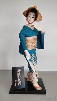 Japonská bábika Sado Okesa - 6