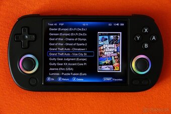 Anbernic RG40XX H, vymakaný PlayStation Portable - PSP - 6