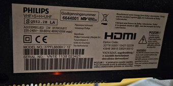 Predám Smart LED TV Philips 37PFL6606H/12 - 6