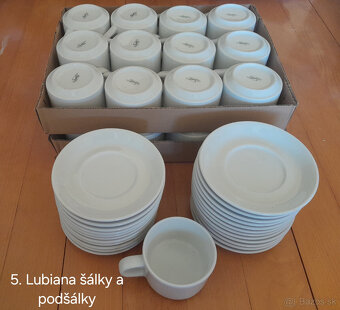 poháre, šálky, misky vhodné do baru a reštaurácie - 6