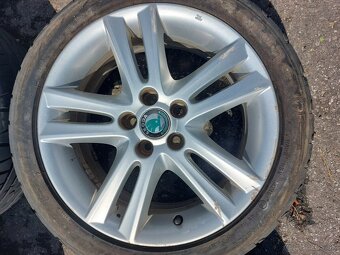ELEKTRÓNY ŠKODA R16 5X100 6,5JX16 ET43 5J0601025M - 6