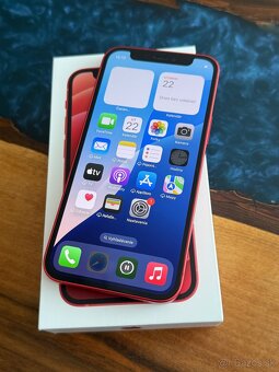 iPhone 12 mini 64gb Product Red originalny top stav - 6
