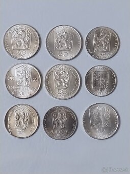 Československe strieborne mince - 6