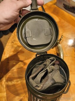 Nemecká plynová maska . - 6