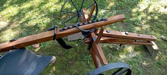 Starý drevený konský pluh 3 - 6