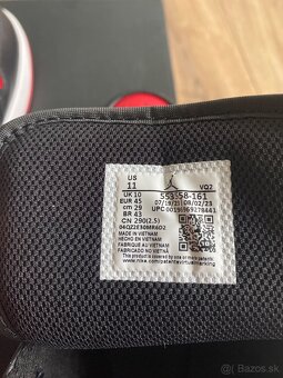 Air Jordan 1 Low Black/White/Varsity Red - 6