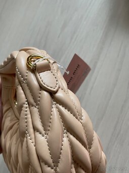 Marhuľová (apricot) miu miu kabelka wander mini - 6