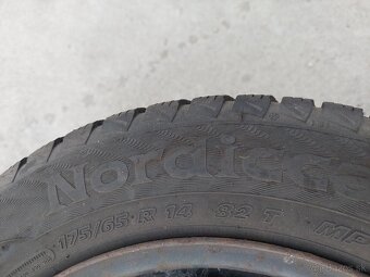 Predám zimnú sadu plecháčov 4x114,3 r14 - 6