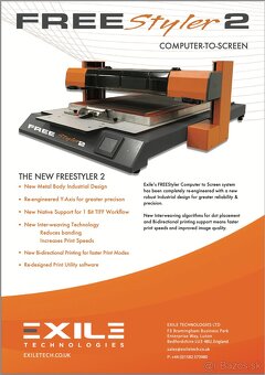 Predáme tlačiareň na priamu tlač sít - ZNÍŽENÁ CENA - 6