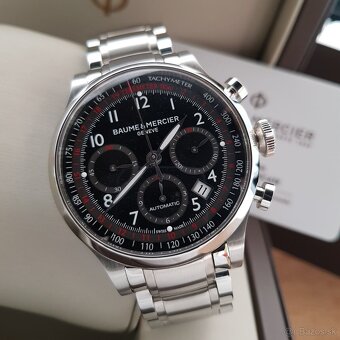 Baume & Mercier, model Capeland Chronograph, orig. hodinky - 6