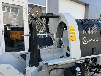 Kombinovaný elektro + za traktor štiepací poloautomat dreva - 6